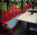 Restaurant Benches 